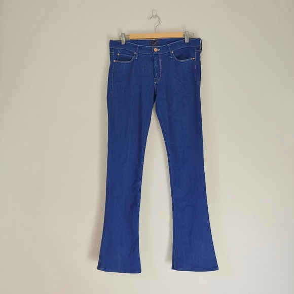 MOTHER The Runaway Flared Jeans Blue Skies & Promises Size 30 - Picture 3 of 16